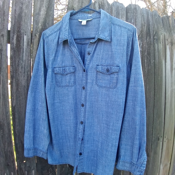 Old Navy Tops - Old Navy Denim Button Up